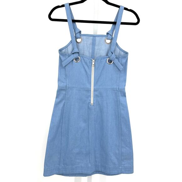 Rag & Bone Suffolk Mini Dress in Pale Blue 00 ($395) - Picture 7 of 12